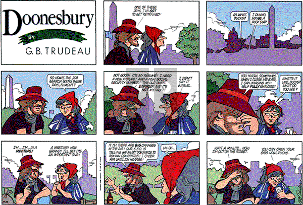 Doonesbury on Sunday September 19, 1993 Comic Strip