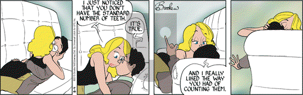 9 Chickweed Lane on Tuesday August 4, 2015 Comic Strip