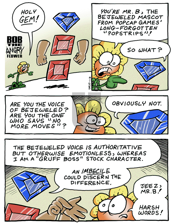 Bob the Angry Flower on Monday November 17, 2025 Comic Strip