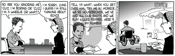 Luann on Saturday June 30, 2001 Comic Strip