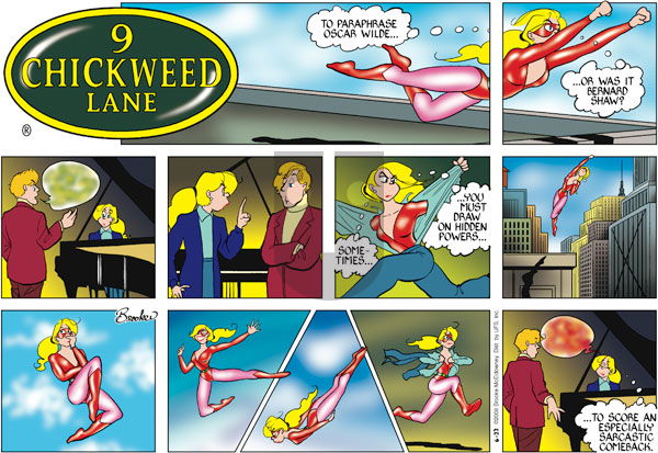 9 Chickweed Lane on Sunday June 22, 2008 Comic Strip