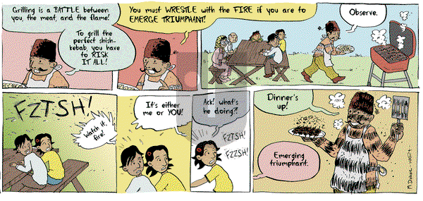 Ali's House on Monday July 5, 2021 Comic Strip