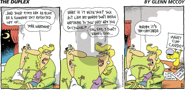 The Duplex on Sunday September 21, 2003 Comic Strip