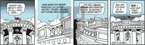 Doonesbury on Saturday July 30, 2005 Comic Strip