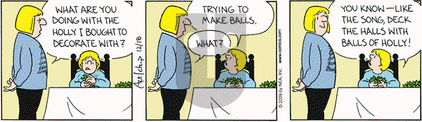 The Born Loser on Saturday December 19, 2009 Comic Strip