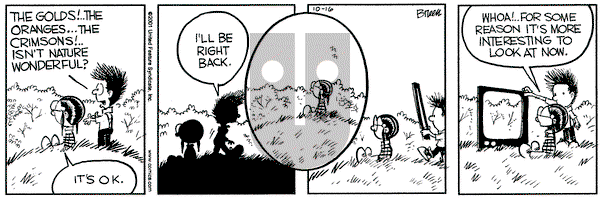 Grand Avenue on Tuesday October 16, 2001 Comic Strip