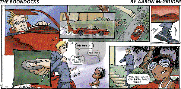 The Boondocks on Sunday November 24, 2013 Comic Strip