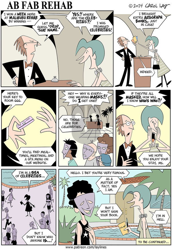 Lay Lines on Monday April 8, 2024 Comic Strip