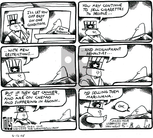 Tom Toles - Sunday June 12, 2005 Comic Strip
