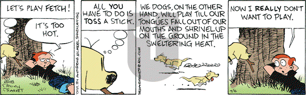 Red and Rover on Friday July 6, 2018 Comic Strip