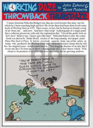 Working Daze - Thursday July 21, 2022 Comic Strip