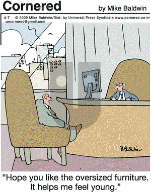 Cornered on Tuesday April 7, 2009 Comic Strip
