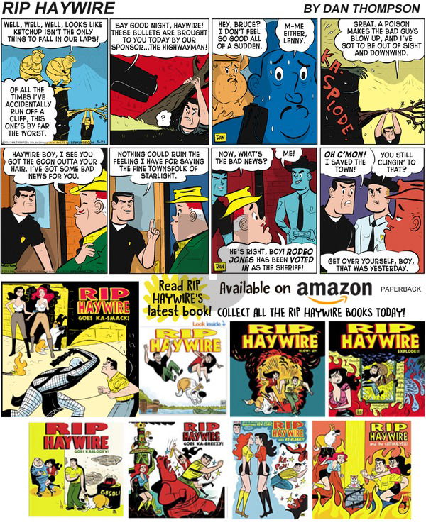 Rip Haywire on Sunday May 19, 2019 Comic Strip