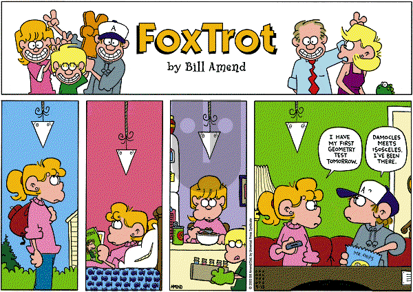 FoxTrot - Sunday September 28, 2003 Comic Strip