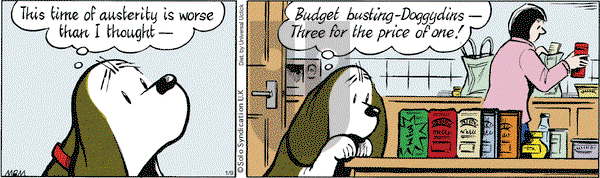 Fred Basset - Thursday January 9, 2014 Comic Strip