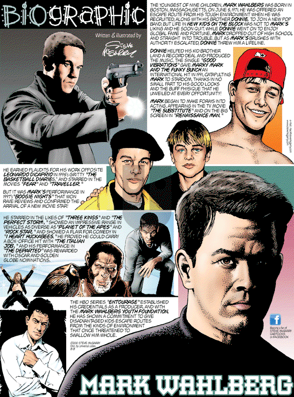 Biographic on Sunday August 8, 2010 Comic Strip