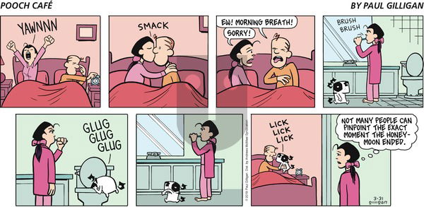 Pooch Cafe on Sunday March 31, 2019 Comic Strip