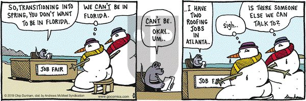 Overboard on Thursday April 4, 2019 Comic Strip