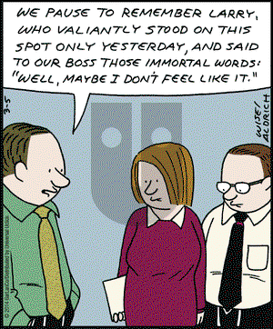 Real Life Adventures on Wednesday March 5, 2014 Comic Strip