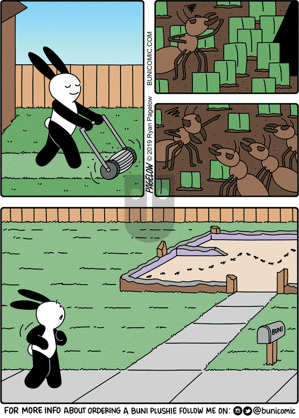 Buni on Wednesday June 12, 2019 Comic Strip
