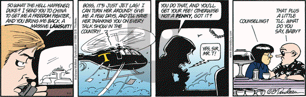 Doonesbury on Saturday September 9, 2017 Comic Strip
