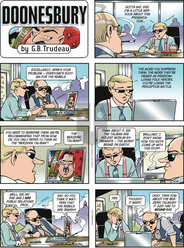 Doonesbury on Sunday May 23, 2010 Comic Strip