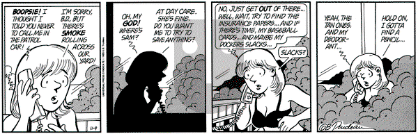 Doonesbury - Tuesday November 9, 1993 Comic Strip
