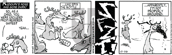 Over the Hedge on Saturday December 20, 2003 Comic Strip