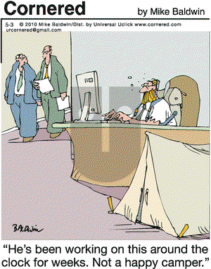 Cornered on Monday May 3, 2010 Comic Strip