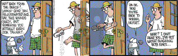 Monty on Saturday August 19, 2017 Comic Strip
