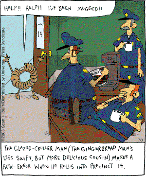 The Argyle Sweater - Thursday July 3, 2008 Comic Strip