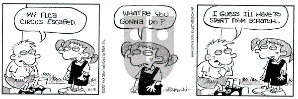 Soup to Nutz - Old on Monday June 18, 2007 Comic Strip