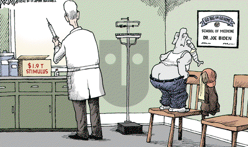 Robert Ariail on Thursday March 11, 2021 Comic Strip