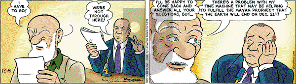Alley Oop on Saturday December 8, 2012 Comic Strip