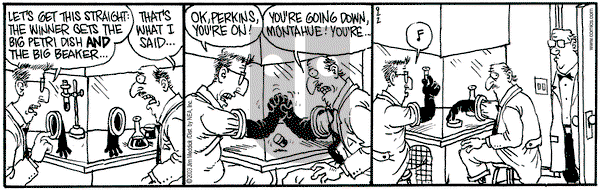Monty on Tuesday September 2, 2003 Comic Strip