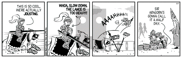 Cow and Boy Classics on Friday August 17, 2007 Comic Strip