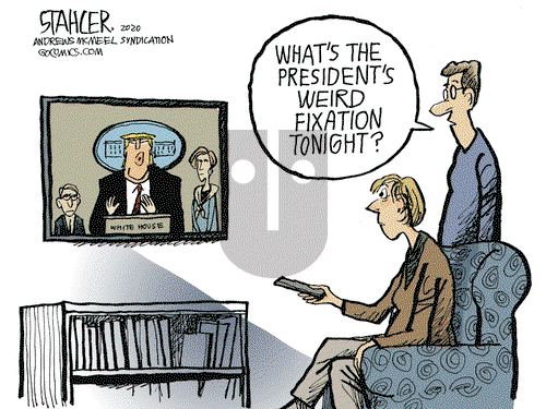 Jeff Stahler on Tuesday April 7, 2020 Comic Strip