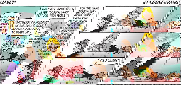Luann on Sunday February 8, 2004 Comic Strip