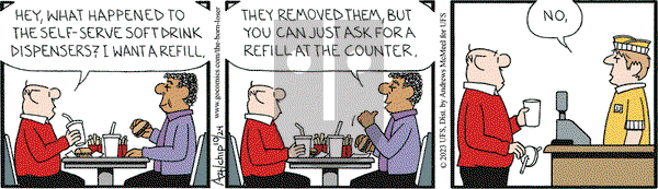 The Born Loser on Tuesday October 24, 2023 Comic Strip