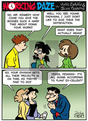 Working Daze on Wednesday October 8, 2025 Comic Strip