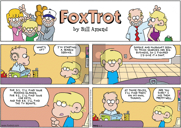 FoxTrot on Sunday June 4, 2006 Comic Strip