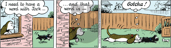 Fred Basset on Monday September 26, 2016 Comic Strip