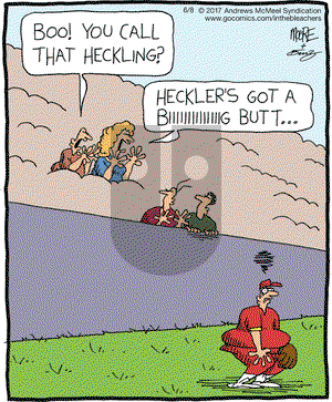 In the Bleachers on Thursday June 8, 2017 Comic Strip