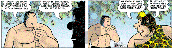 Alley Oop on Tuesday November 10, 2009 Comic Strip