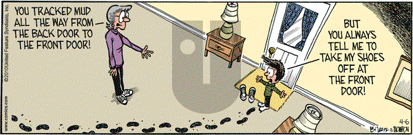 Grand Avenue on Tuesday April 6, 2010 Comic Strip