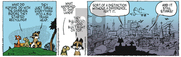 Over the Hedge on Saturday August 26, 2006 Comic Strip