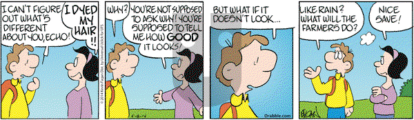 Drabble - Thursday May 8, 2014 Comic Strip