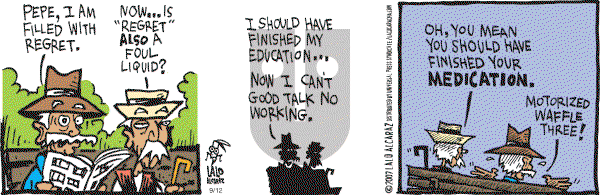 La Cucaracha on Friday September 28, 2007 Comic Strip