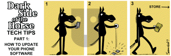 Dark Side of the Horse on Sunday September 7, 2014 Comic Strip