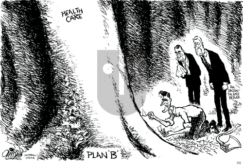 Pat Oliphant on Monday July 2, 2012 Comic Strip